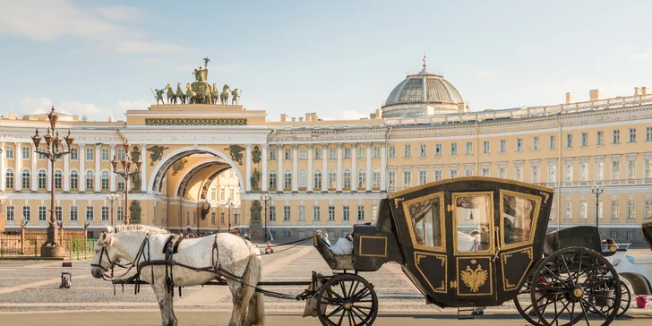 Vianočná Moskva alebo Petrohrad - ubytovanie, letenky a prehliadka centra so sprievodcom