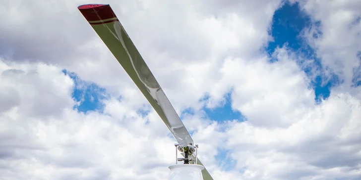 Vyhliadkový let americkým vrtuľníkom Robinson R22