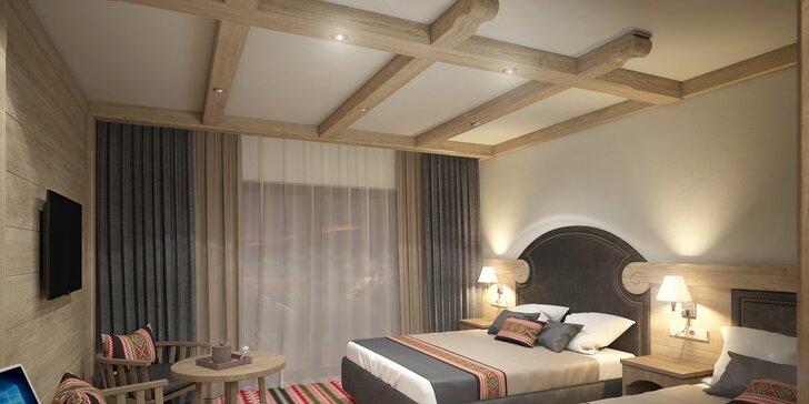 Vyhľadávaný Hotel Bania**** Thermal & Ski s neobmedzeným vstupom do Terma Bania