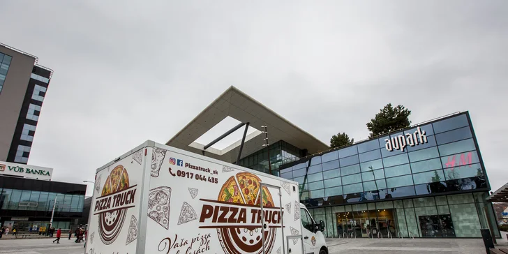 Pizza podľa vlastného výberu s donáškou