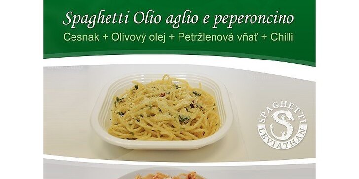 Výborné Spaghetti podľa vlastného výberu len za 1,6 € v centre Bratislavy