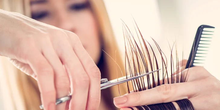 Dámsky strih a regenerácia na vlasov Argan & Keratin
