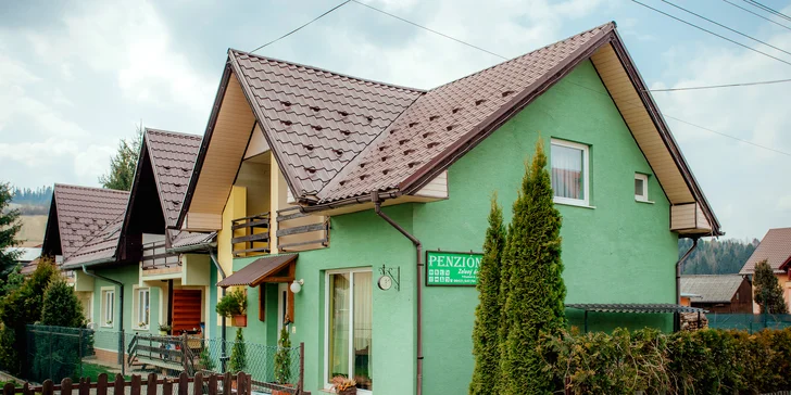 Relax na Orave s bazénom, saunou, soľnou jaskyňou a zľavami do aquaparkov