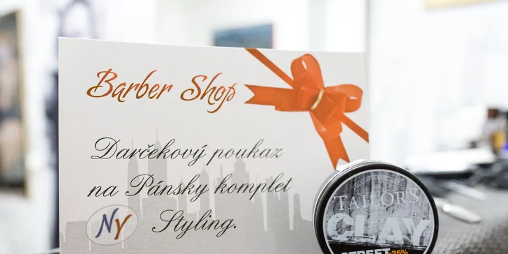 Pánsky strih a úprava Brady v Barber Shope NY priamo v centre Košíc