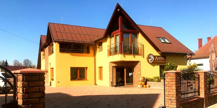 Moderný Penzión Anesis - raňajky alebo polpenzia, atraktívna lokalita v blízkosti Aquaparku Turčianske Teplice