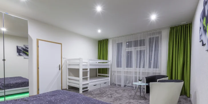 Luxusné apartmány v Bratislave pre jednotlivca, pár i partiu kamarátov - Petržalka alebo Staré mesto