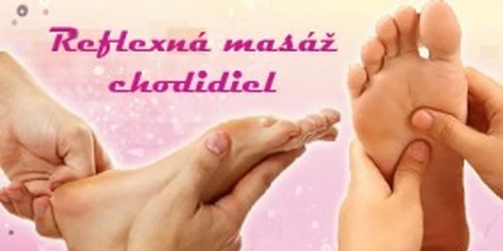 30-minútová reflexná masáž chodidiel za skvelú cenu