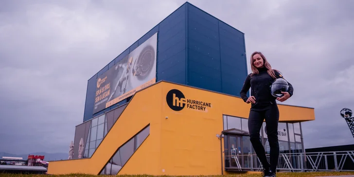 Vymeňte stereotyp za poriadny adrenalín a zalietajte si v Hurricane Factory!