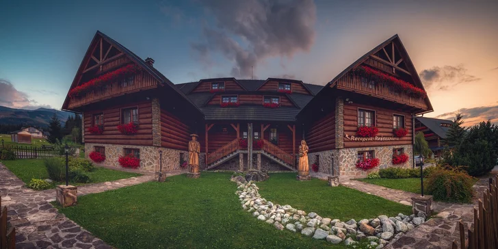Rodinný penzión v západných Tatrách - atraktívna lokalita, chutná strava a neobmedzený vstup do wellness centra