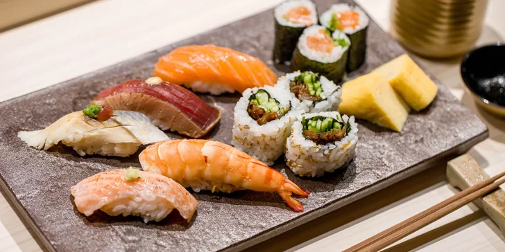 Dokonalé sushi menu pre dvoch