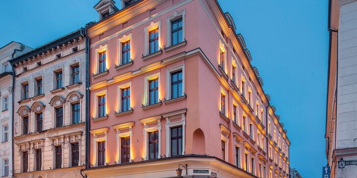 Luxusný hotel v historickom centre Krakova - fínska sauna, chutné raňajky alebo polpenzia