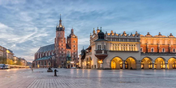 Luxusný hotel v historickom centre Krakova - fínska sauna, chutné raňajky alebo polpenzia