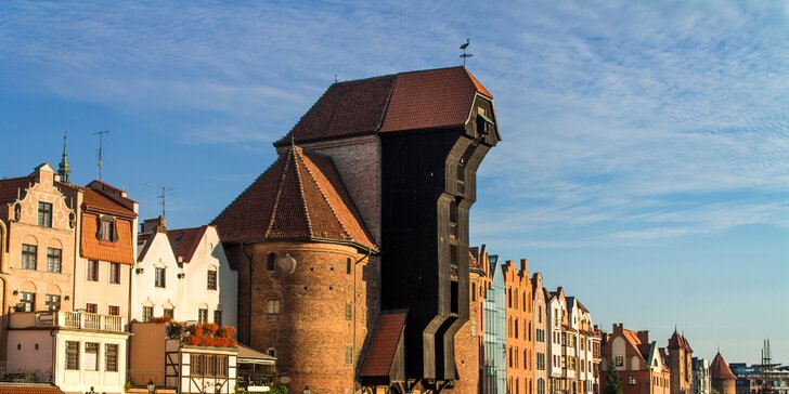 Pobyt v Gdaňsku na brehu rieky: plne vybavený apartmán s raňajkami či polpenziou a wellness