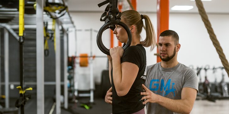 Tréningy s osobným trénerom + vstup do fitness centra Olymp