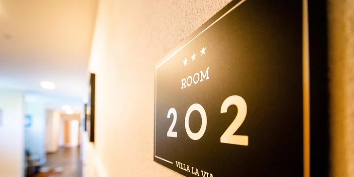 Božský oddych s wellness v modernom prostredí penziónu Villa La Via***