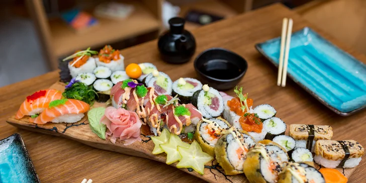 Veggie alebo special sushi sety z LOBBY BARU