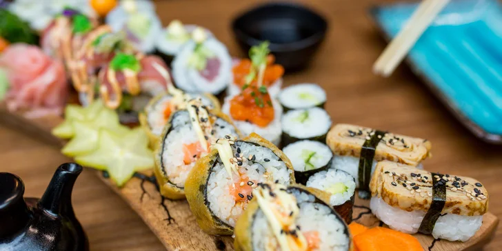 Veggie alebo special sushi sety z LOBBY BARU