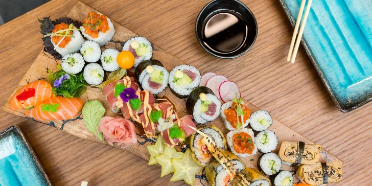 Veggie alebo special sushi sety z LOBBY BARU
