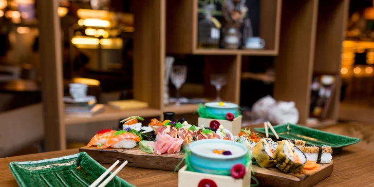 Veggie alebo special sushi sety z LOBBY BARU