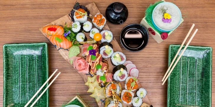 Veggie alebo special sushi sety z LOBBY BARU