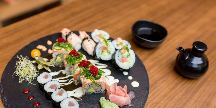 Veggie alebo special sushi sety z LOBBY BARU