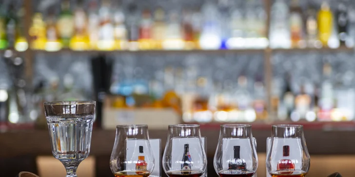 Degustácia rumov v City Caffe & Cocktail Bar