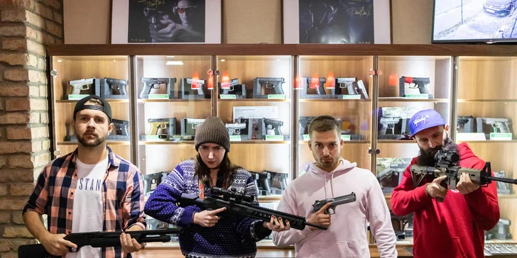 Zážitok pre všetkých drsňákov? Streľba v Hunter Clube!