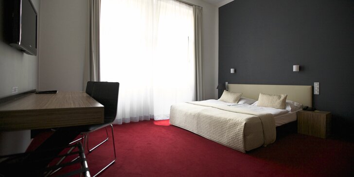 Romantika v centre Prahy - elegantný 4* hotel, komfortné ubytovanie a chutné raňajky
