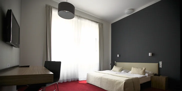 Romantika v centre Prahy - elegantný 4* hotel, komfortné ubytovanie a chutné raňajky