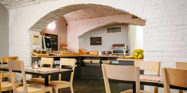 Romantika v centre Prahy - elegantný 4* hotel, komfortné ubytovanie a chutné raňajky
