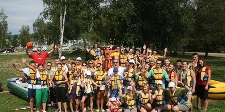 3-dňový rozprávkový XXL splav rieky Vltava v lete