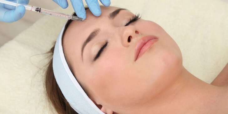 Rejuvenizácia pleti kyselinou hyalurónovou + krátka masáž tváre