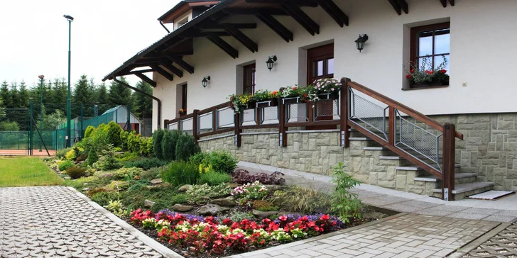 Čarovné Beskydy - rodinný penzión, chutné raňajky a privátna wellness zóna