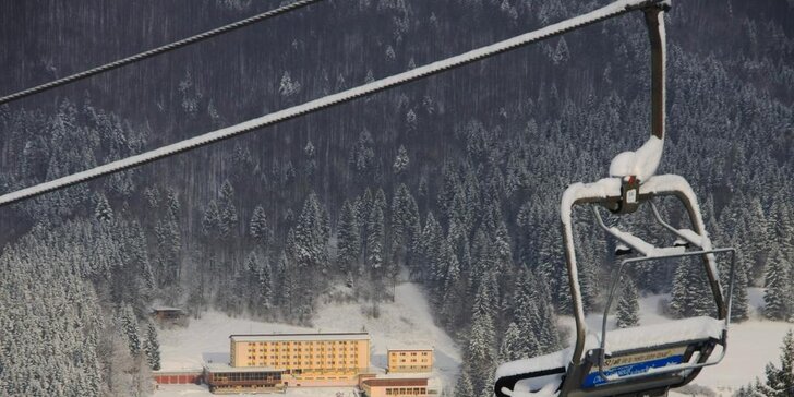 Zimné SKI pobyty s celodennými skipasmi do lyžiarskeho strediska Vrátna Malá Fatra