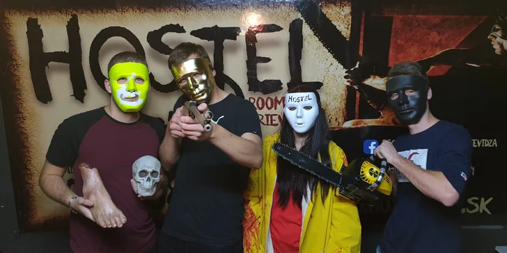 Príďte sa zabaviť do únikovej hry HOSTEL Prievidza!