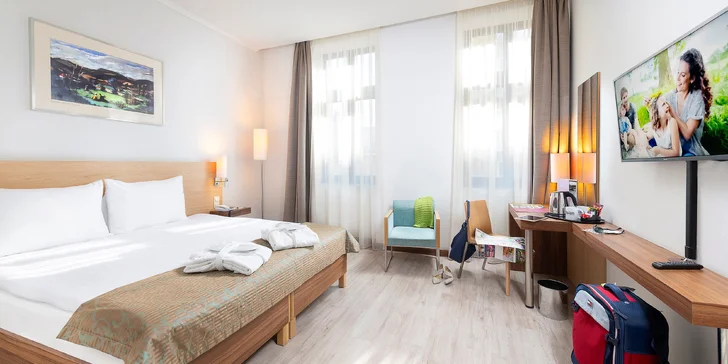 Oddych pre dvoch v historickom centre Budapešti - izby Deluxe a chutné raňajky