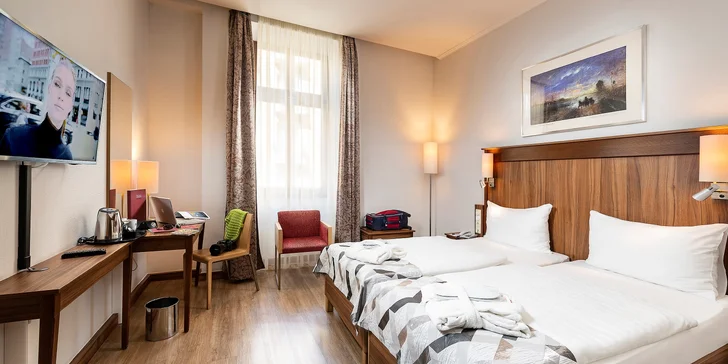 Oddych pre dvoch v historickom centre Budapešti - izby Deluxe a chutné raňajky