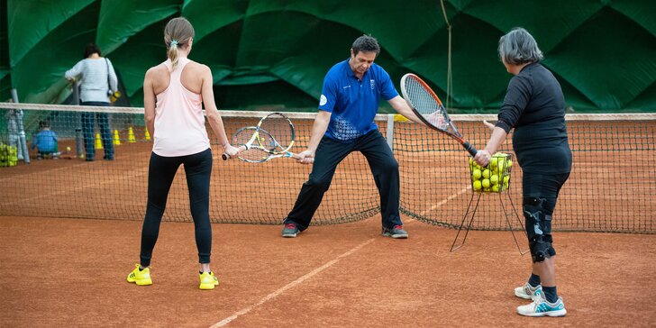Mesačné tenisové kurzy pre všetkých od 4 do 99 rokov v srdci Bratislavy