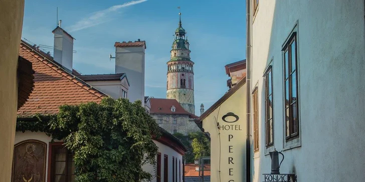Romantika v centre Českého Krumlova - komfortné ubytovanie s raňajkami v centre mesta