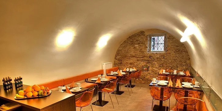 Romantický pobyt v centre Českého Krumlova s ​​raňajkami a proseccom