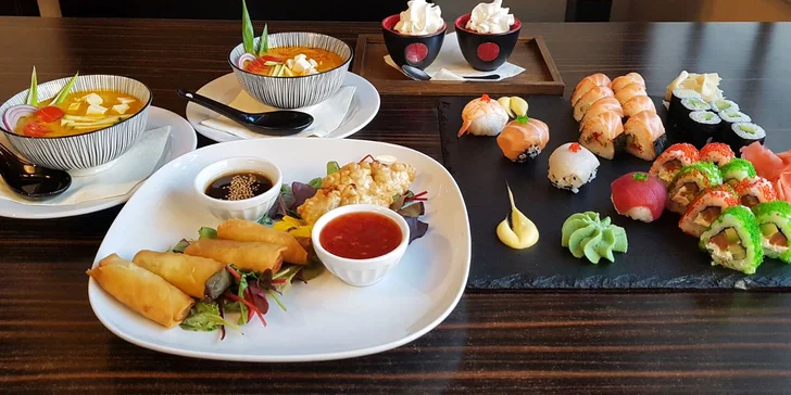 Lahodný vianočný špeciál pre 2 osoby v SUSHIHANIL