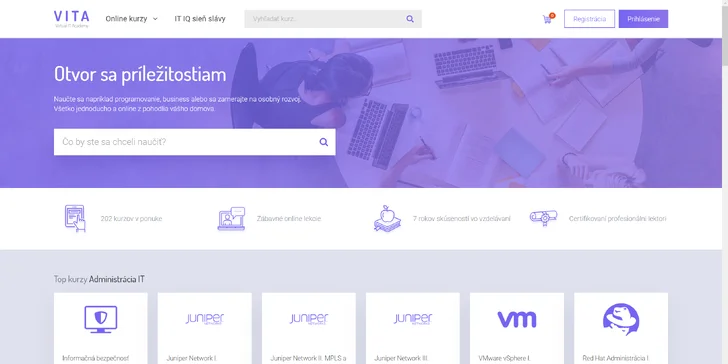 Certifikované a akreditované online kurzy v oblasti IT, marketingu či manažmentu