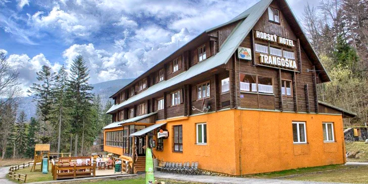 Pobyt s raňajkami v horskej chate Trangoška