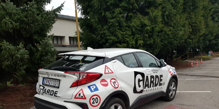 Kondičné jazdy v autoškole GARDE