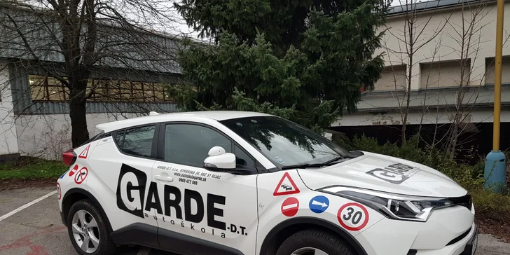 Kondičné jazdy v autoškole GARDE