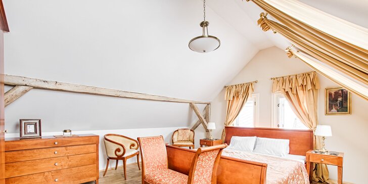 Relax v horskom mestečku Štramberk - polpenzia, luxusný historický hotel a Lašské kúpele