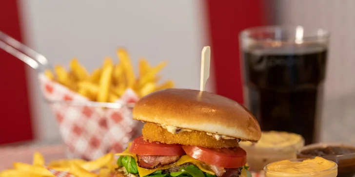 Chuť pravých amerických burgerov v pohodlí vášho domova vďaka donáške!