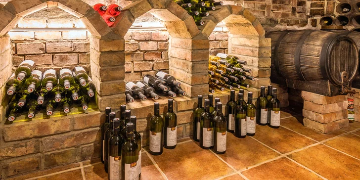 Moravské Toskánsko: pobyt vo vínnej pivničke s ubytovaním až pre 8 osôb