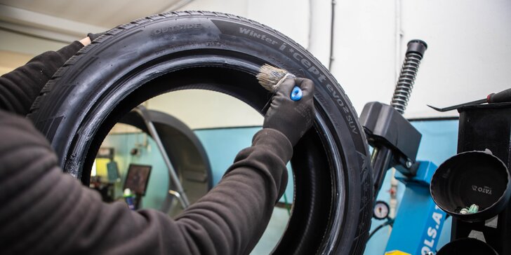 Výmena zimných pneumatík za letné aj s vyvážením kolies