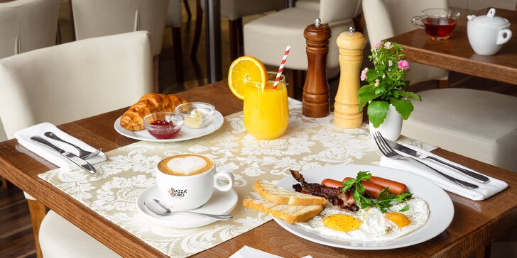 4* hotel v srdci štadiónu futbalovej Slávie: ubytovanie s raňajkami aj čaj o piatej v Café Louvre